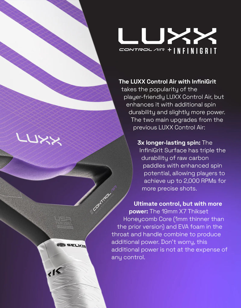 Load image into Gallery viewer, Selkirk LUXX Control Air Infingrit Pickleball Paddle
