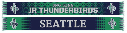 Sno-King Jr Thunderbirds HD Woven Scarf