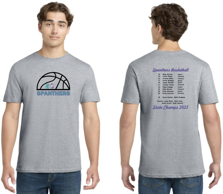 Load image into Gallery viewer, Spanthers State Champions Basketball Tshirt
