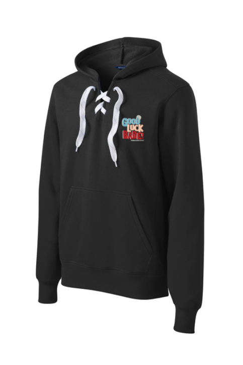 Load image into Gallery viewer, Femininomenons Double Logo Skate Lace Hoodie
