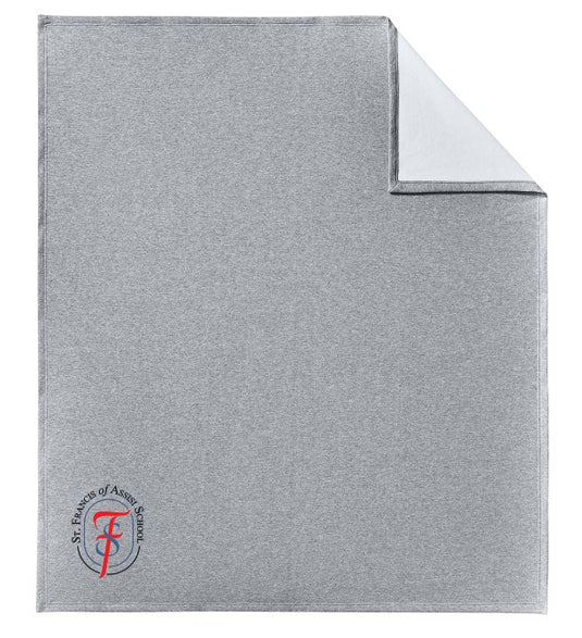 St. Francis of Assisi School Fleece Sweatshirt Blanket
