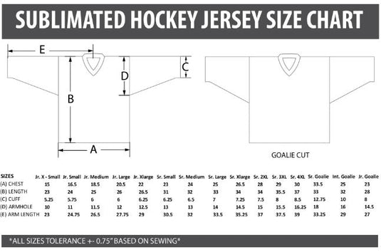 Rain Dogs Sublimated Hockey Jersey