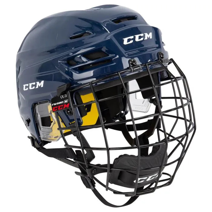 Load image into Gallery viewer, CCM Tacks 210 Combo Hockey Helmet
