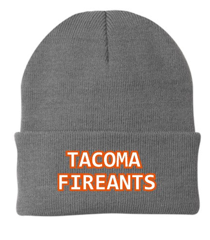 Tacoma Fireants Solid Knit Beanie