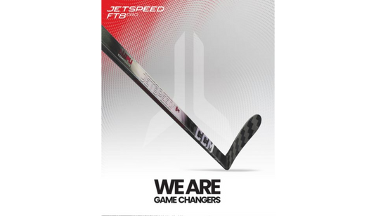 CCM Jetspeed FT8 Pro Intermediate Hockey Stick Charcoal Edition