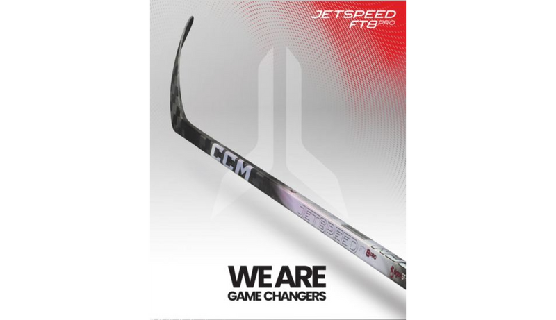 Load image into Gallery viewer, CCM Jetspeed FT8 Pro Junior Hockey Stick Blue Edition
