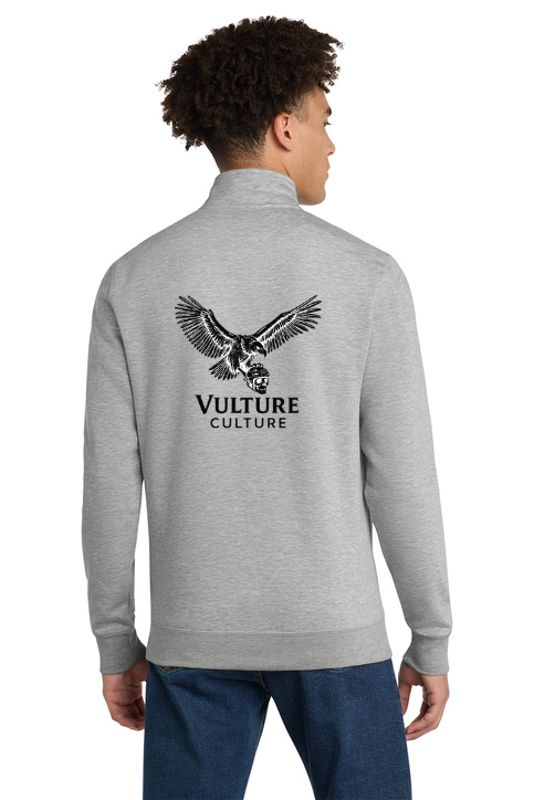 Load image into Gallery viewer, Vulture Culture Double Logo V.I.T ½ Zip

