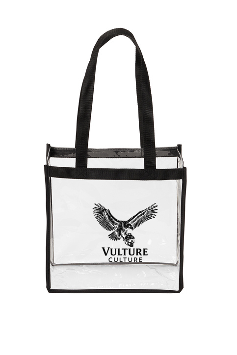 Load image into Gallery viewer, Vulture Culture Clear Stadium Tote
