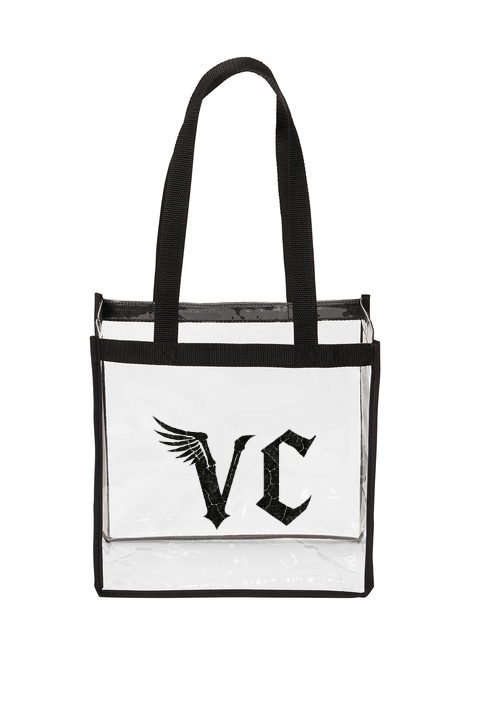 Load image into Gallery viewer, Vulture Culture Clear Stadium Tote
