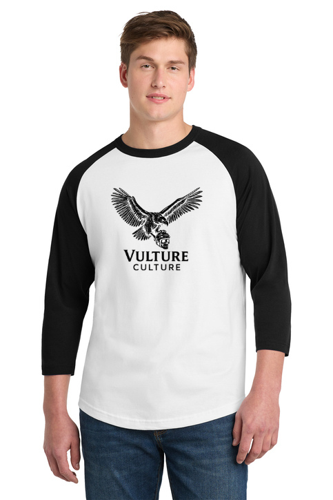Load image into Gallery viewer, Vulture Culture Color Block Raglan Jersey T-Shirt
