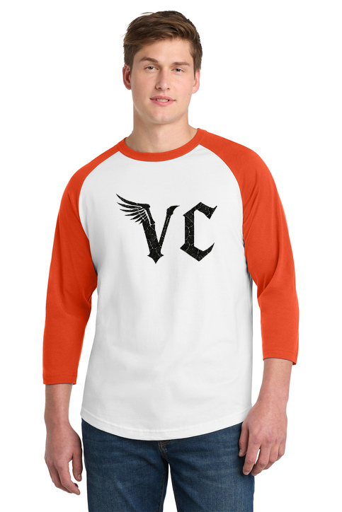 Load image into Gallery viewer, Vulture Culture Color Block Raglan Jersey T-Shirt
