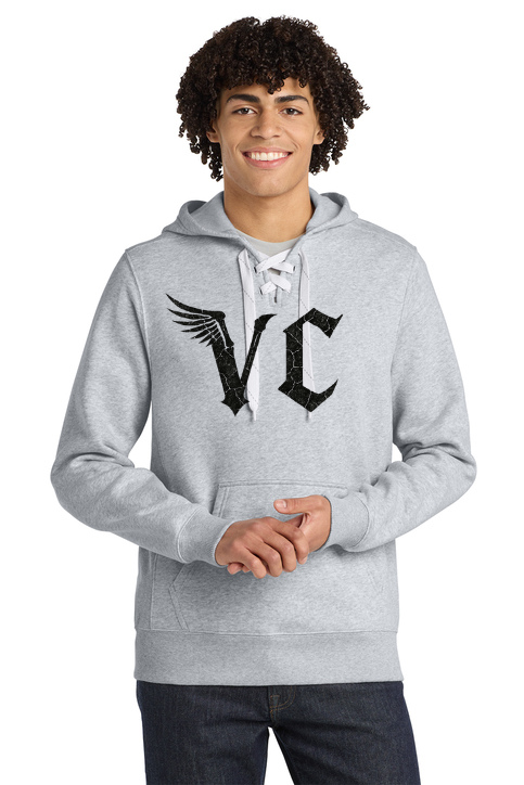 Vulture Culture Double Logo Skate Lace Hoodie