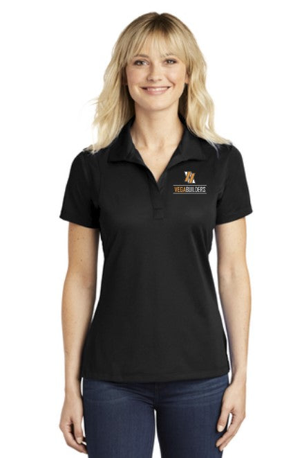 Load image into Gallery viewer, Vega Builders Ladies Micro-Pique Polo Shirt
