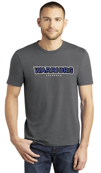 Warriors Lacrosse Adult Cotton Blend Tshirt