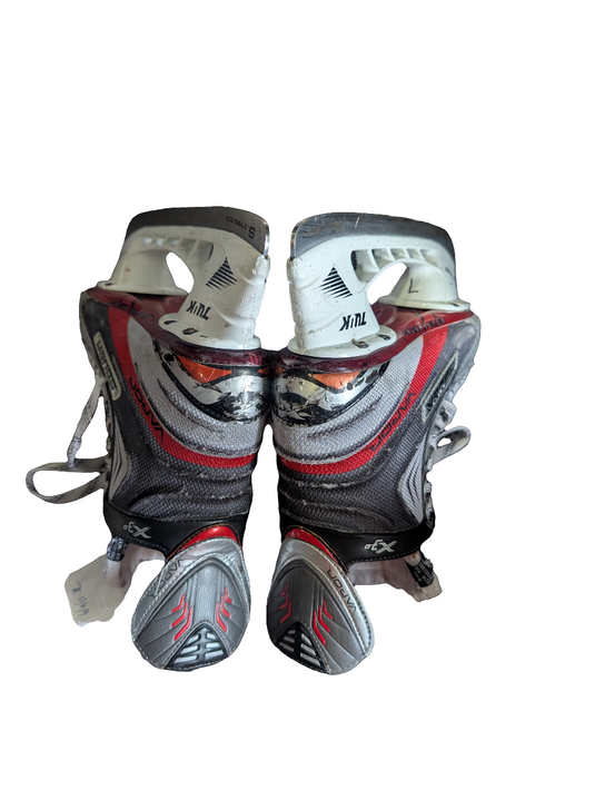Used Bauer Vapor X3.0 Junior Size 3D Hockey Skates