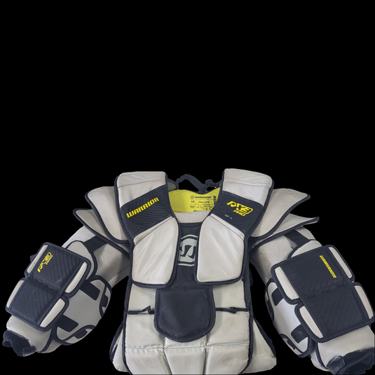 Used Warrior Ritual RX3 Pro Senior Small Goalie Chest Protector
