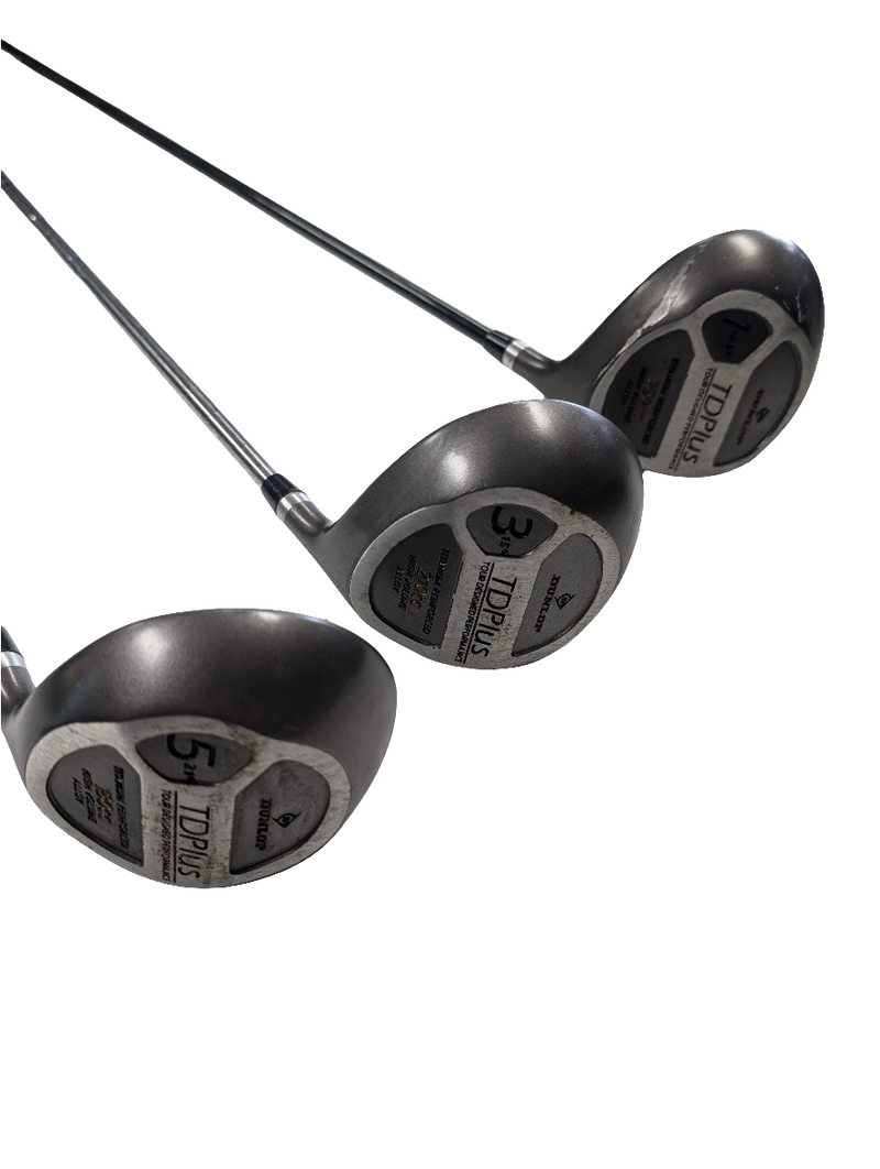 Load image into Gallery viewer, Used Dunlop TD Plus 1, 3, 5 Wood Set
