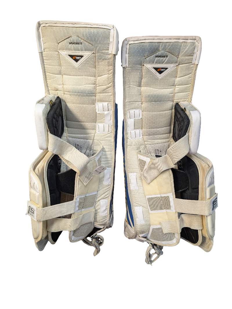 Load image into Gallery viewer, Used Bauer Supreme 1S ODIN XL Goalie Leg Pads
