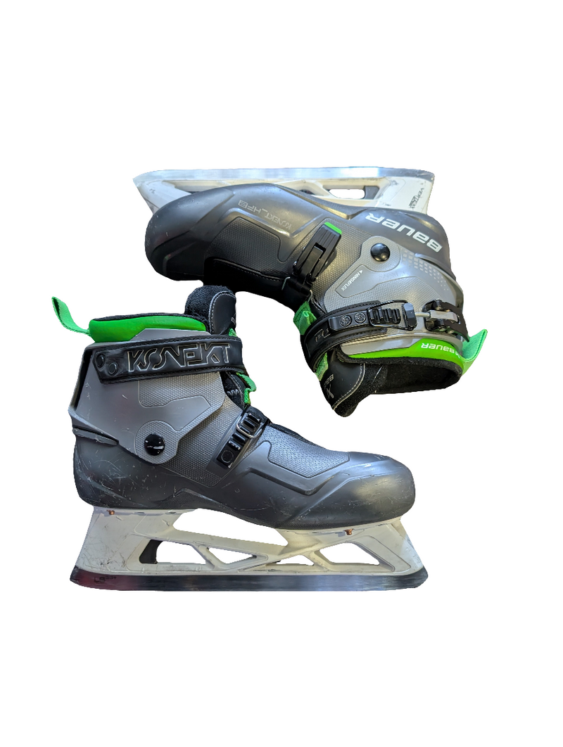 Load image into Gallery viewer, Used Bauer Konekt HF2 Senior Size 9-9.5 Hockey Goalie Skates
