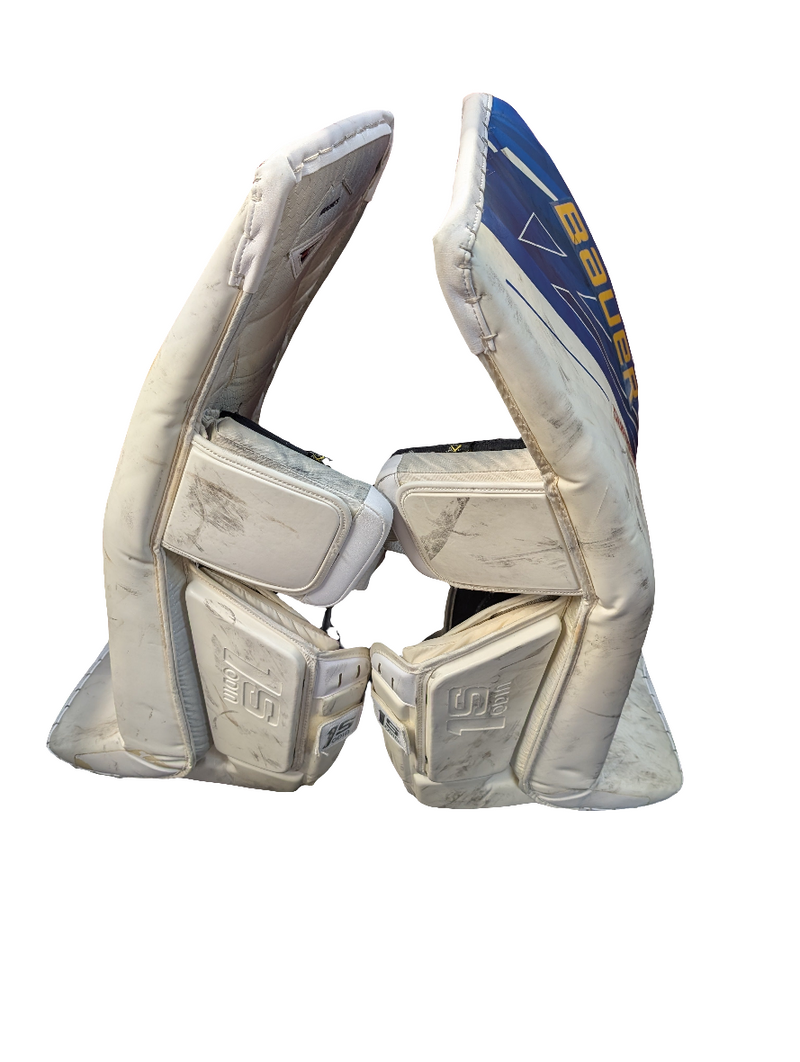 Load image into Gallery viewer, Used Bauer Supreme 1S ODIN XL Goalie Leg Pads
