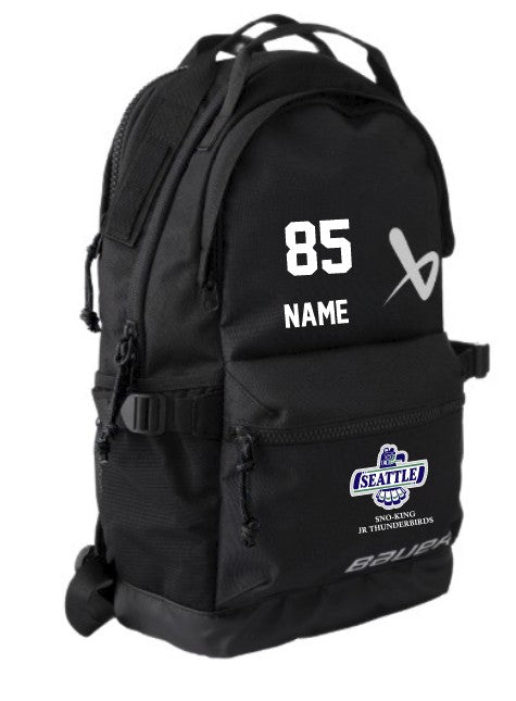Load image into Gallery viewer, Sno-King Jr Thunderbirds Bauer S24 Elite Backpack
