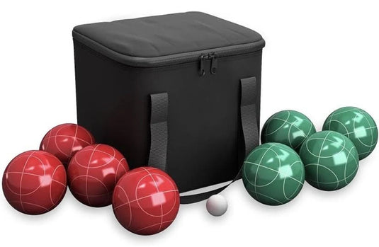 Trademark Games Bocce Ball Set with 8 Balls, Pallino, and Carrying Case