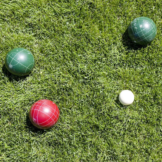 Trademark Games Bocce Ball Set with 8 Balls, Pallino, and Carrying Case