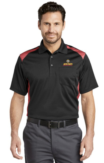 Napa Auto CornerStone® Select Snag-Proof Two Way Colorblock Pocket Polo