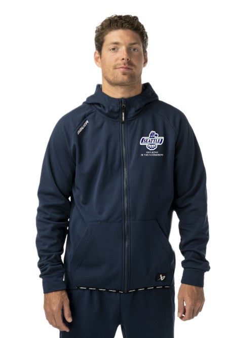 Load image into Gallery viewer, Sno-King Jr Thunderbirds Bauer S26 Full Zip Fleece
