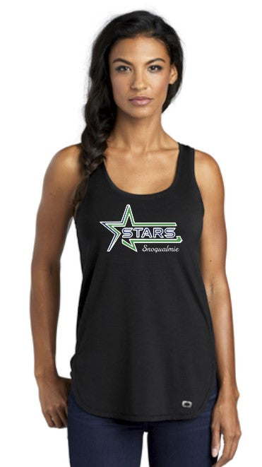 Load image into Gallery viewer, STARS OGIO Black Ladies Tank Top

