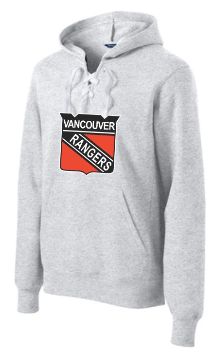 Load image into Gallery viewer, Vancouver Rangers Adult Hockey Lace Hoodie
