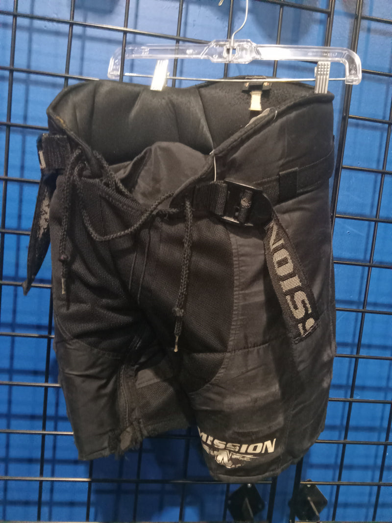 Load image into Gallery viewer, Used Black Mission Junior Large Hockey Pants
