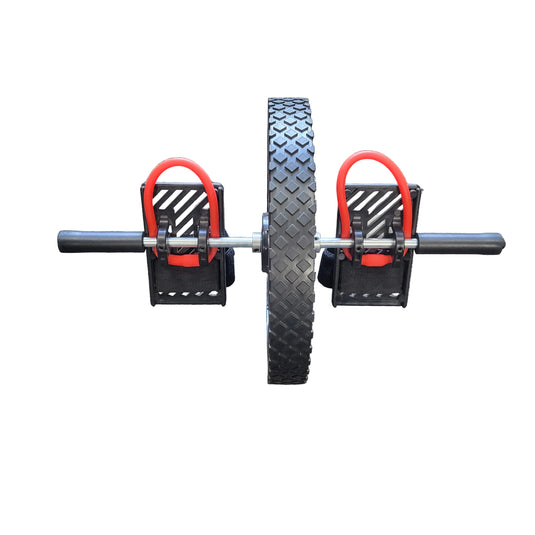 Lifeline Power Wheel for Full Body Functional Fitness - with Foot Straps