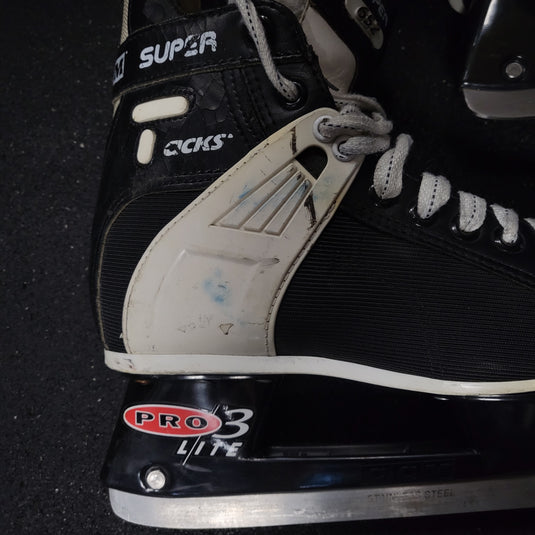Used CCM Super Tacks 652 Size 4.5 Junior Hockey Skates