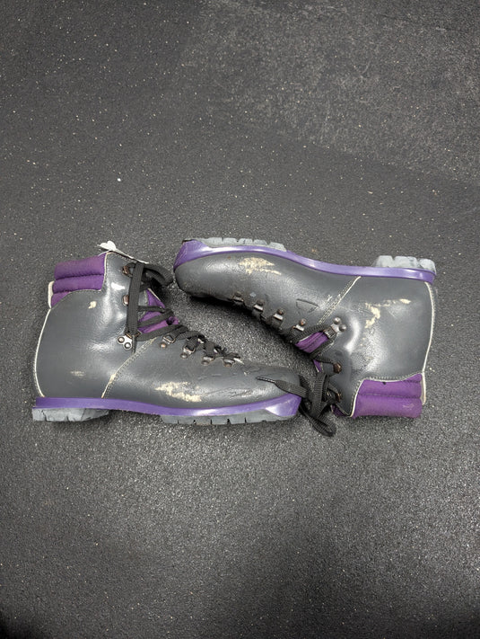 Used Alpina NNN BC 1000 Grey/Purple Cross Country Boots Size 44