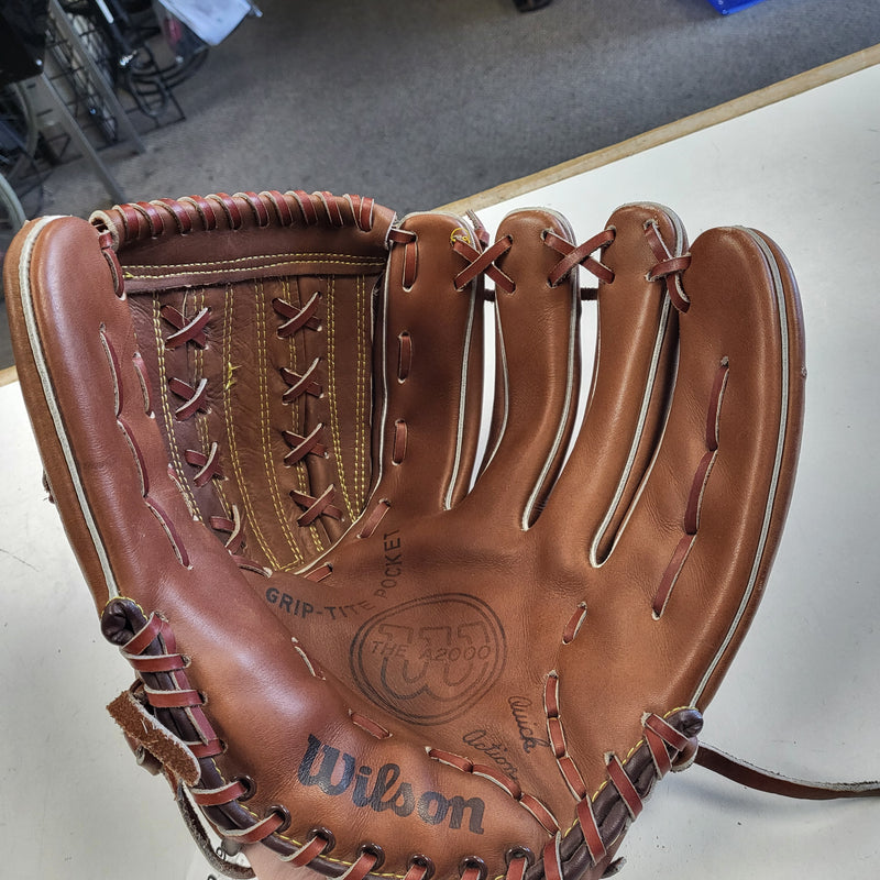 Load image into Gallery viewer, Used RHT Wilson "The A2000" XL Pro-Back Dual Hinge Baseball Glove
