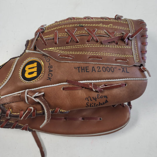 Used RHT Wilson "The A2000" XL Pro-Back Dual Hinge Baseball Glove