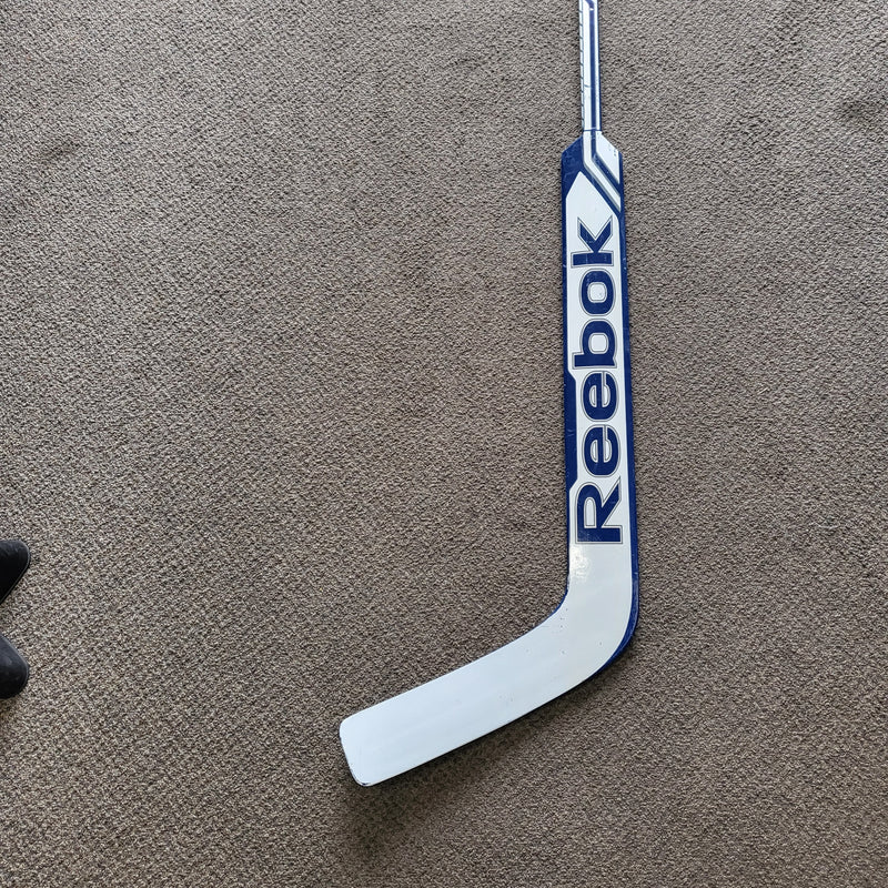 Load image into Gallery viewer, Used Full Right Reebok Pro Logan Flodell Pro-Stock Hockey Goalie Stick
