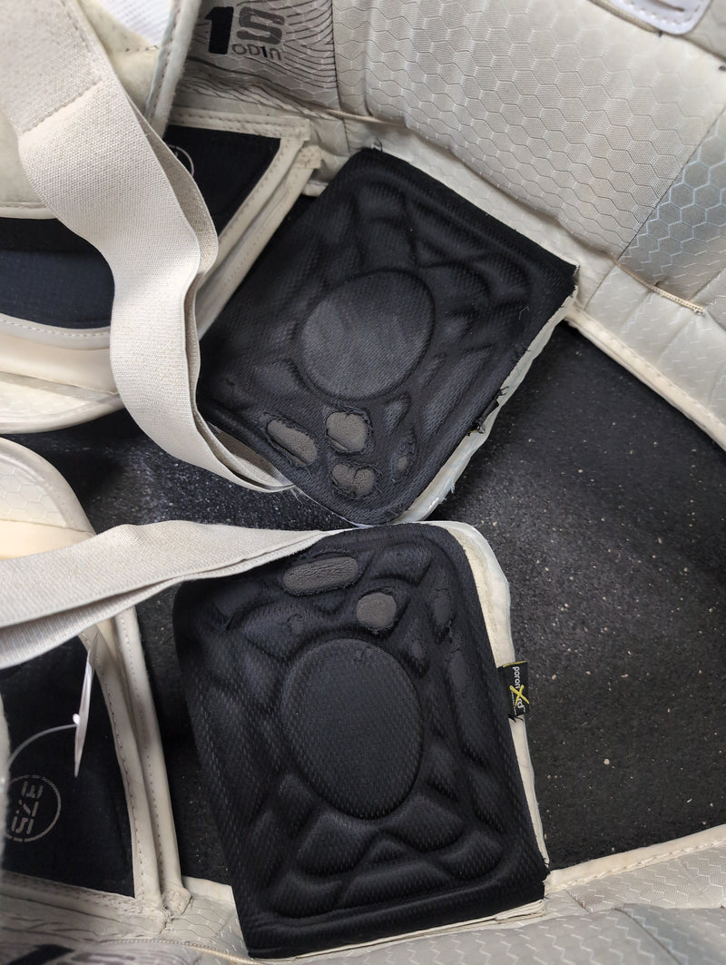 Load image into Gallery viewer, Used Bauer Supreme 1S ODIN XL Goalie Leg Pads
