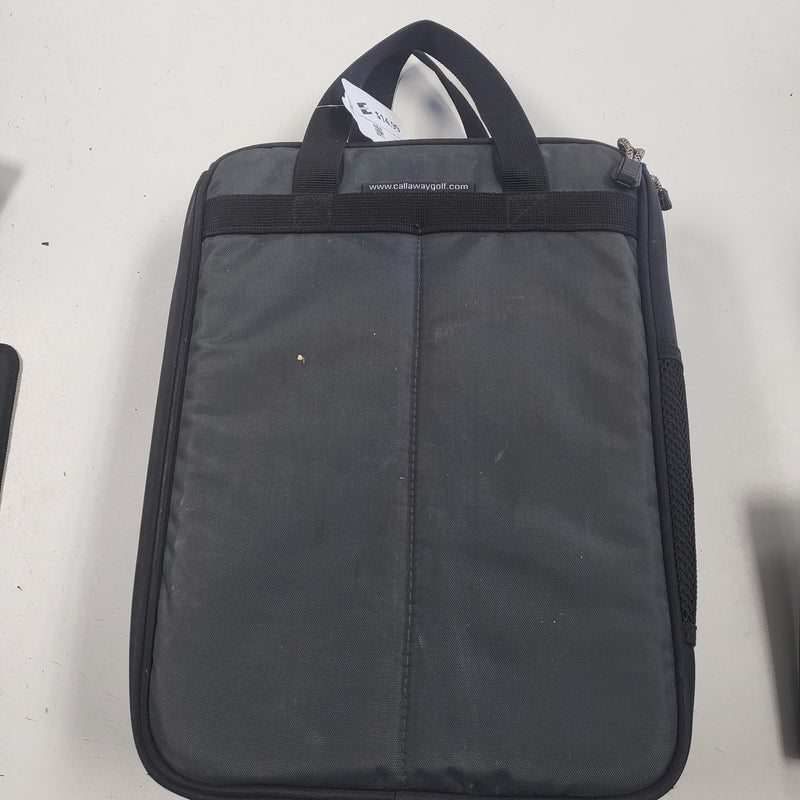 Load image into Gallery viewer, Used Callaway Golf Deluxe Travel Shoe Bag Zippered Handled Extra Pockets
