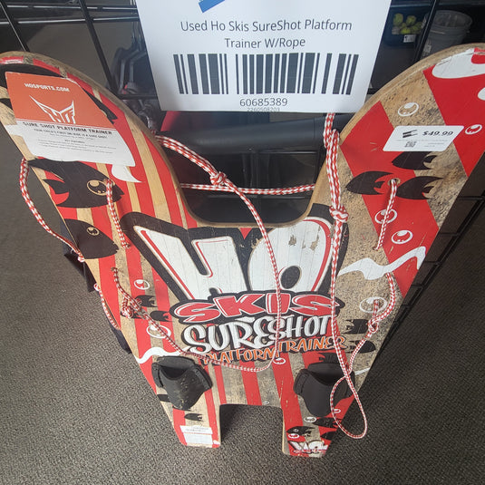 Used Ho Skis SureShot Platform Trainer W/Rope