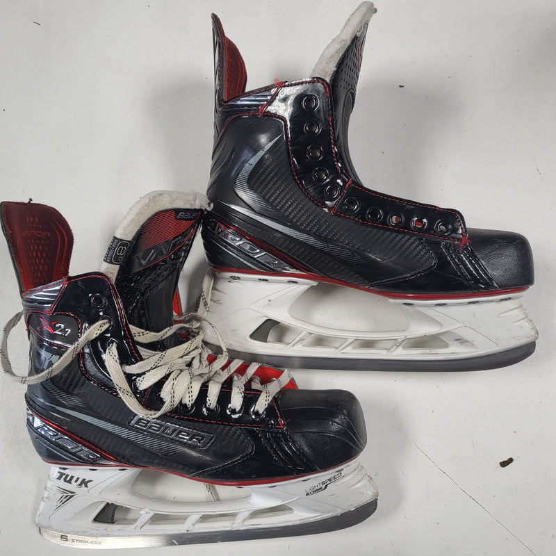 Load image into Gallery viewer, Used Bauer Vapor X2.7 Hockey Skates - Size 9.5
