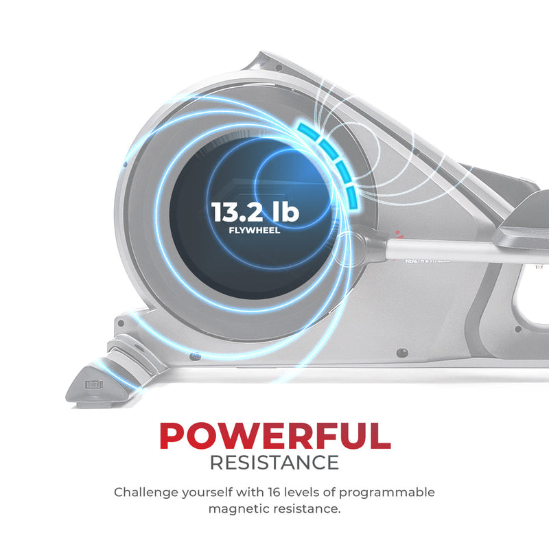 Load image into Gallery viewer, Slightly Used Sunny Pre-Programmed Elliptical Magnetic Trainer Machine

