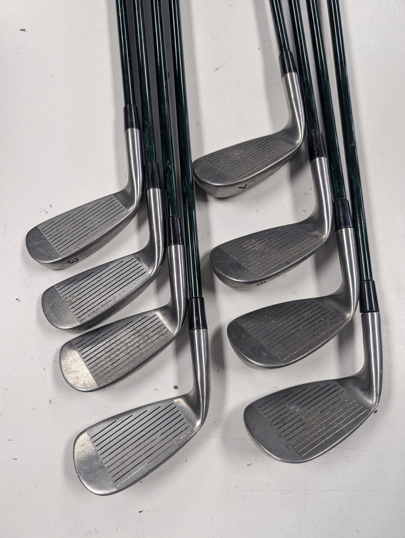 Load image into Gallery viewer, Used Warrior True Lies 2000 Iron Set 3-PW Regular Graphite Shafts
