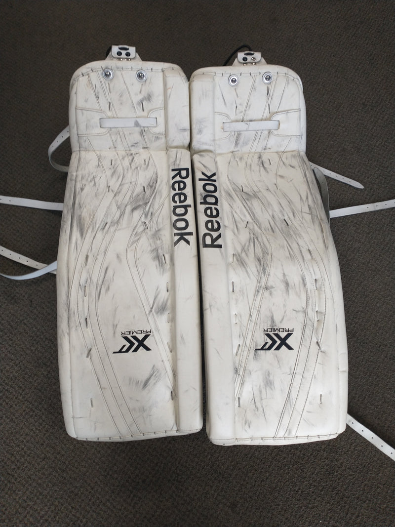 Load image into Gallery viewer, Used Reebok Premier XLT 33+1" Goalie Leg Pads
