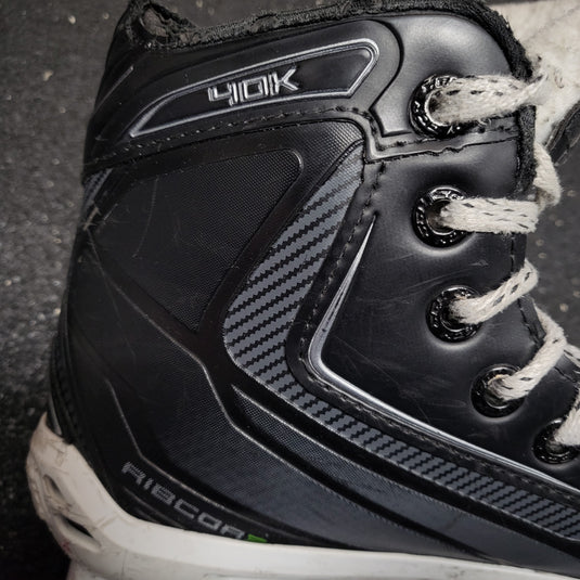 Used CCM Ribcor 40K Junior Size 3.5D Hockey Goalie Skates