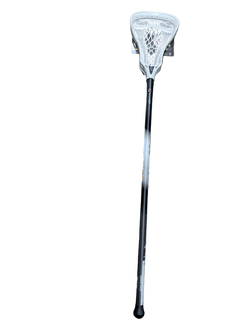 Load image into Gallery viewer, Brine Dynasty Warp Pro Kyle Ohlmiller White/Black Attack Women's Lacrosse Stick
