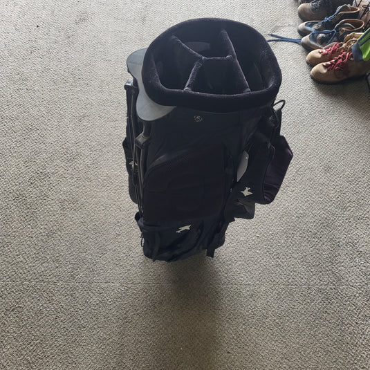 Used Jones Golf Black Stand Bag