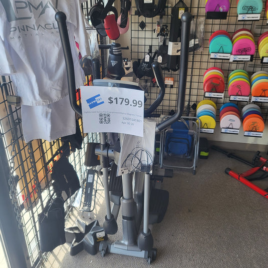 Slightly Used Sunny Pre-Programmed Elliptical Magnetic Trainer Machine