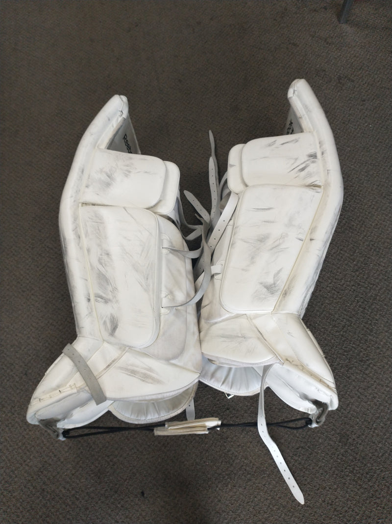Load image into Gallery viewer, Used Reebok Premier XLT 33+1" Goalie Leg Pads
